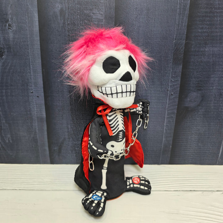 Animated Skeleton Rockstar – Chainsaw Punk