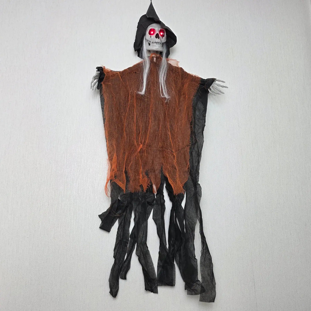 Animated  Creepy Cackler - Burnt Orange