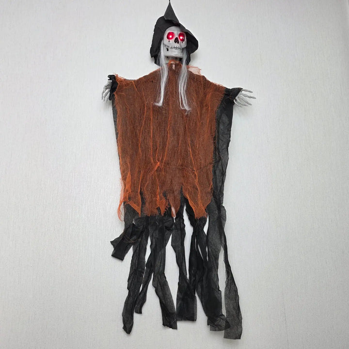Animated  Creepy Cackler - Burnt Orange