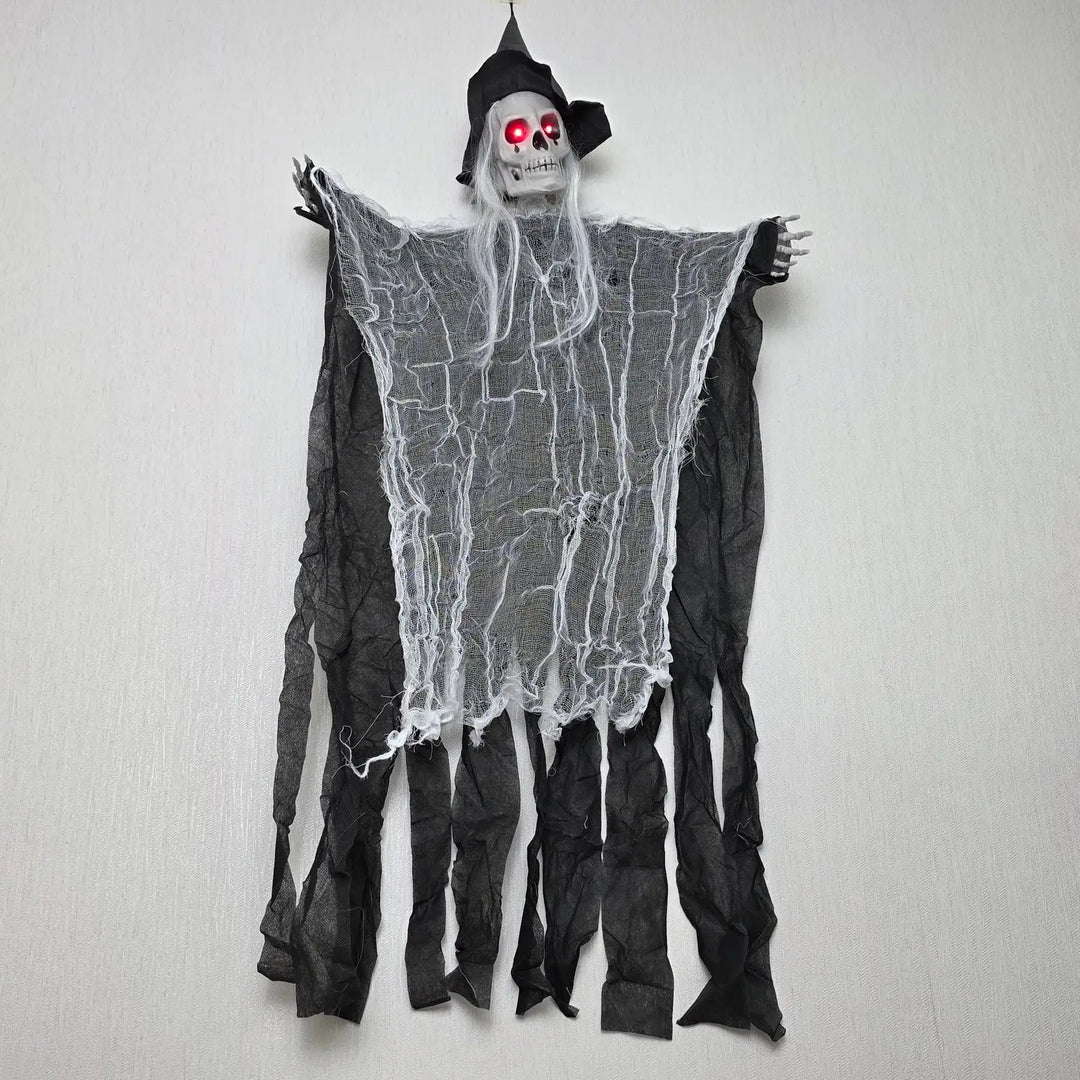 Animated Creepy Cackler – Phantom White