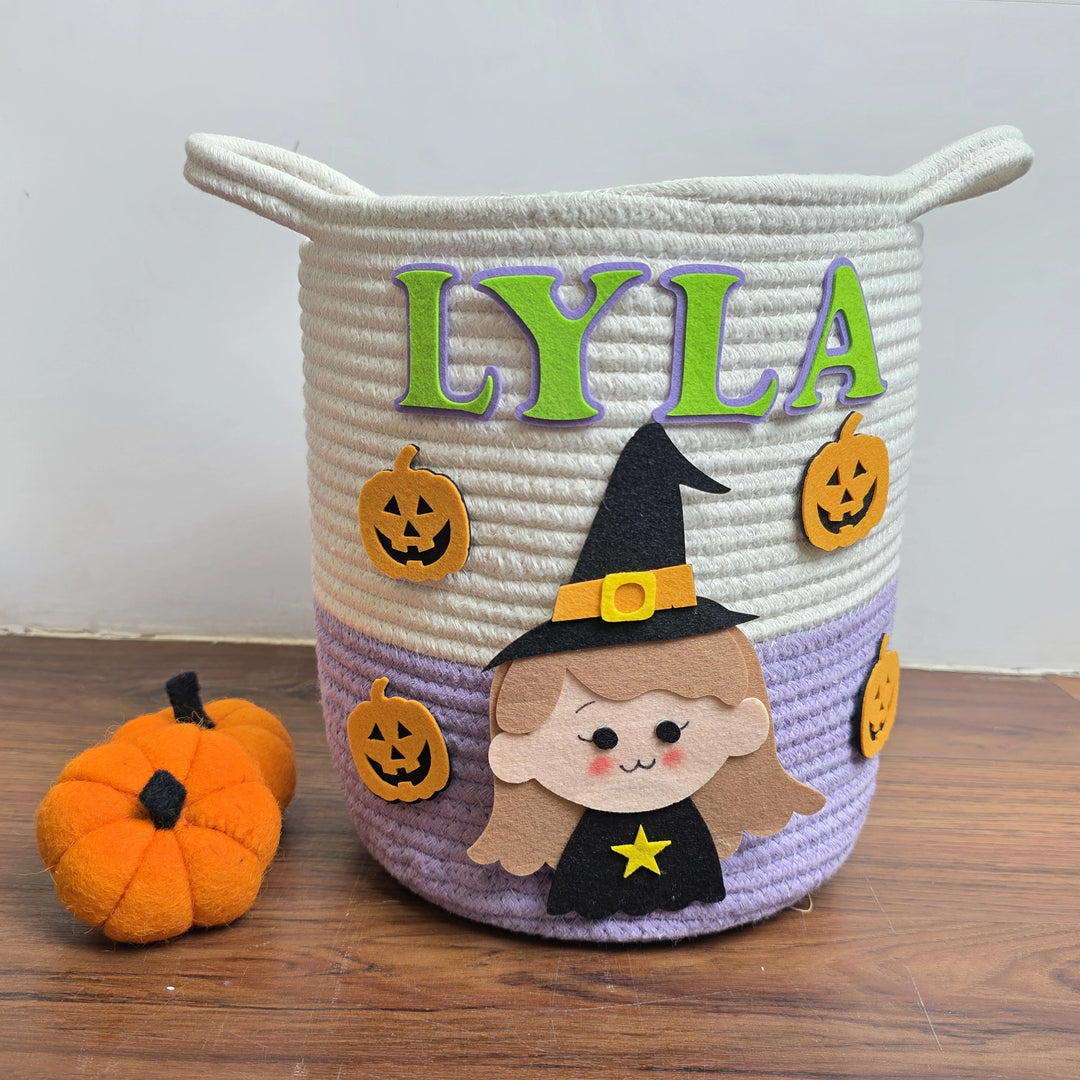 Trick-or-Treat Basket – Spell Witch