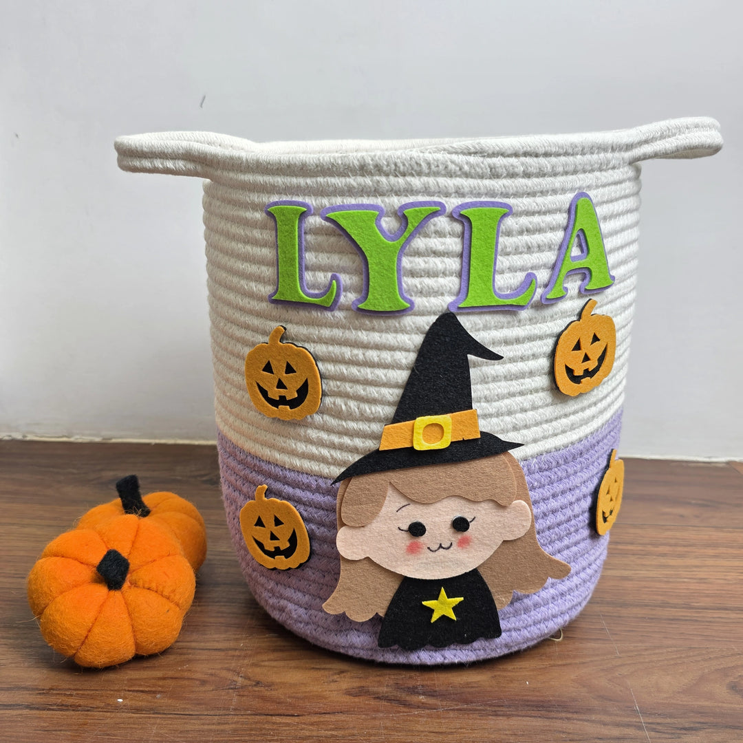 Trick-or-Treat Basket – Spell Witch