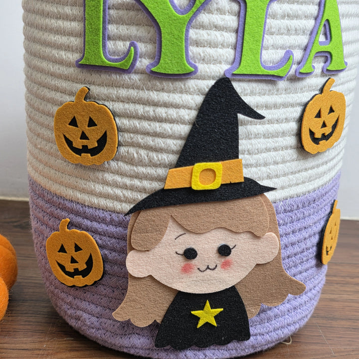 Trick-or-Treat Basket – Spell Witch