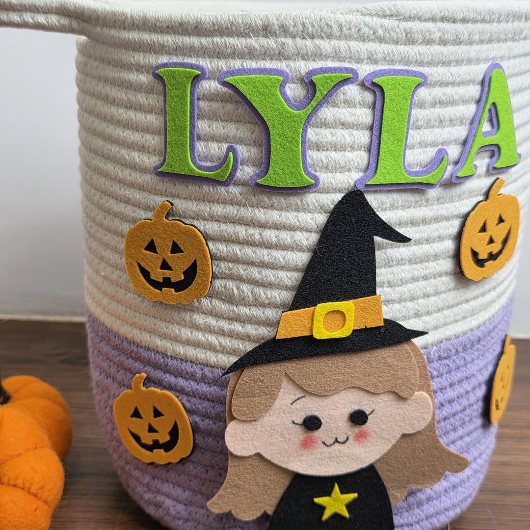 Trick-or-Treat Basket – Spell Witch