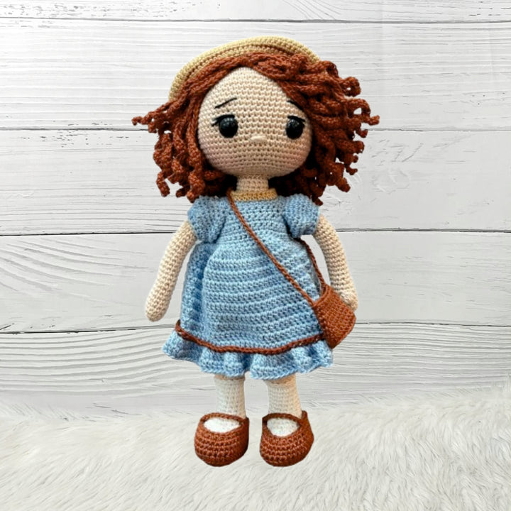 Crochet Doll - Charlotte The Curly Doll