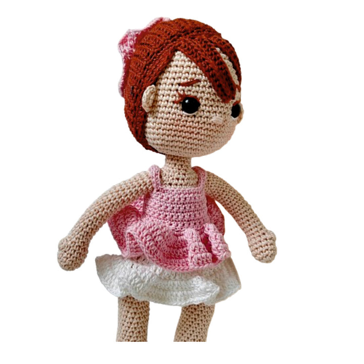 Crochet Toy- Rosy Twirl