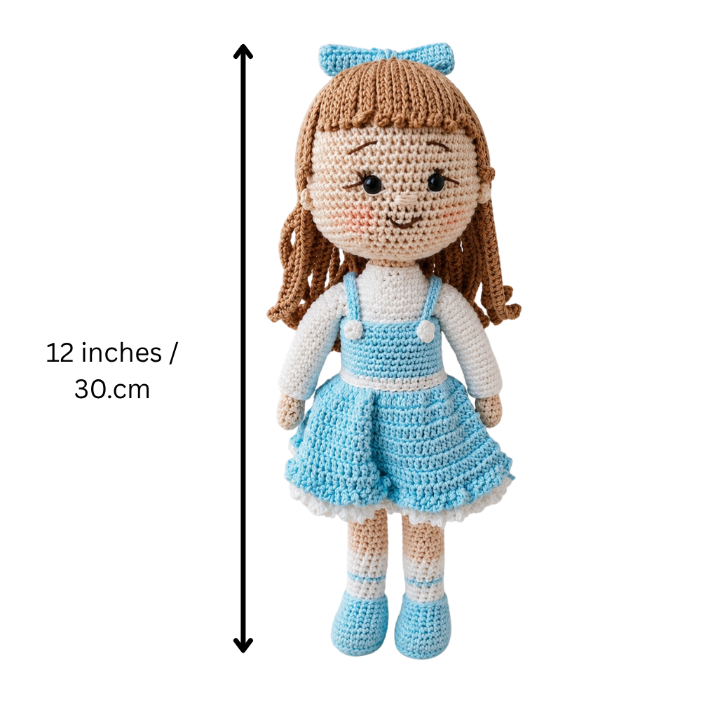 Crochet Doll -Snowbelle
