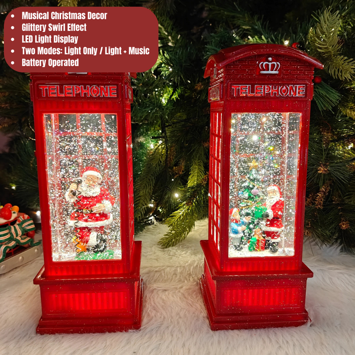 Waterlight Carols – Phone Booth Set of 2