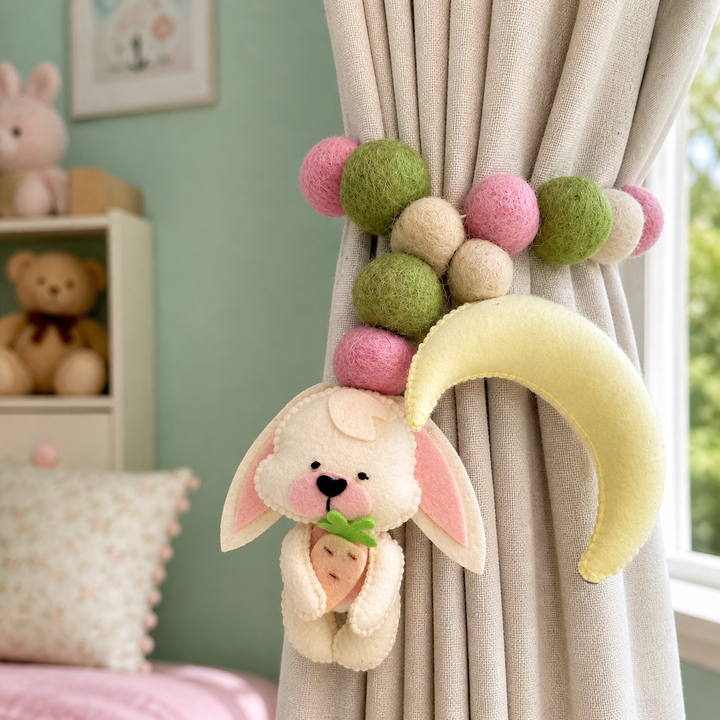 Curtain Tie - Bunny's Delight