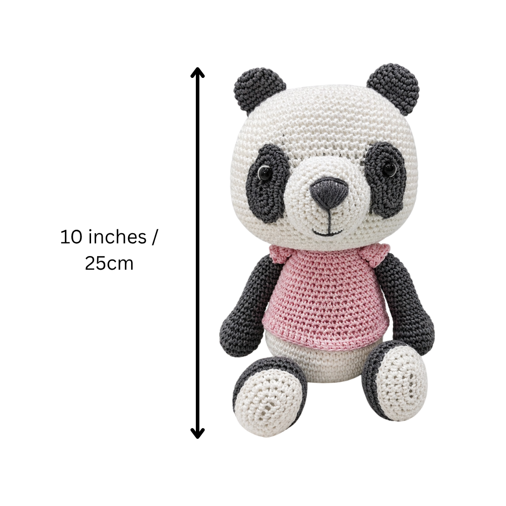 Crochet Toy- Penny the Panda