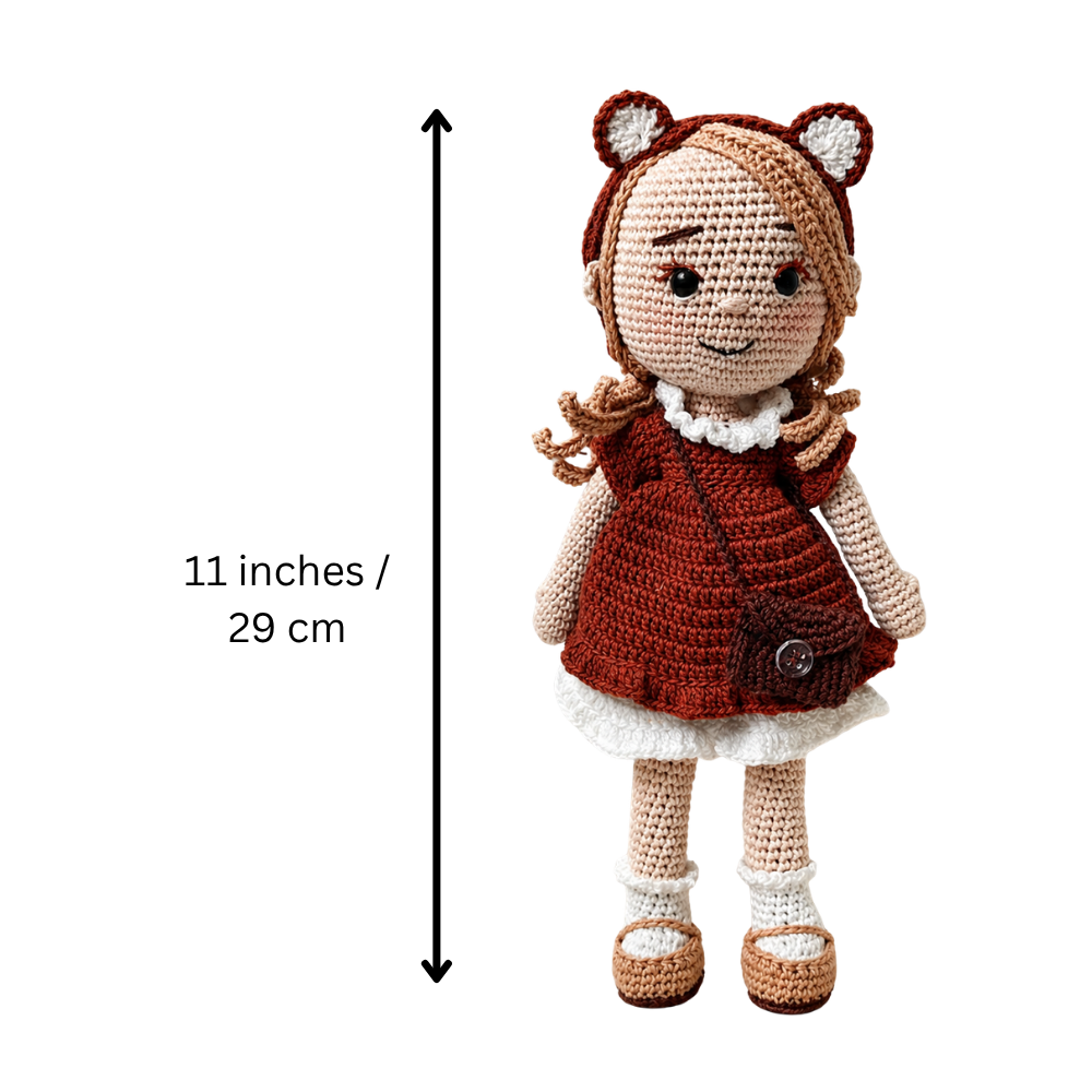 Crochet Doll - Almond Doll