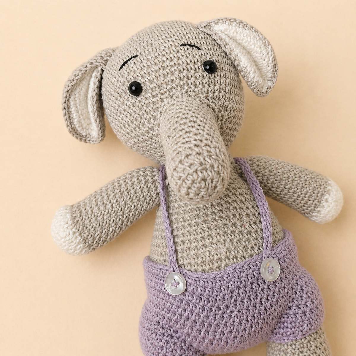Crochet Toy - Trunky Boo