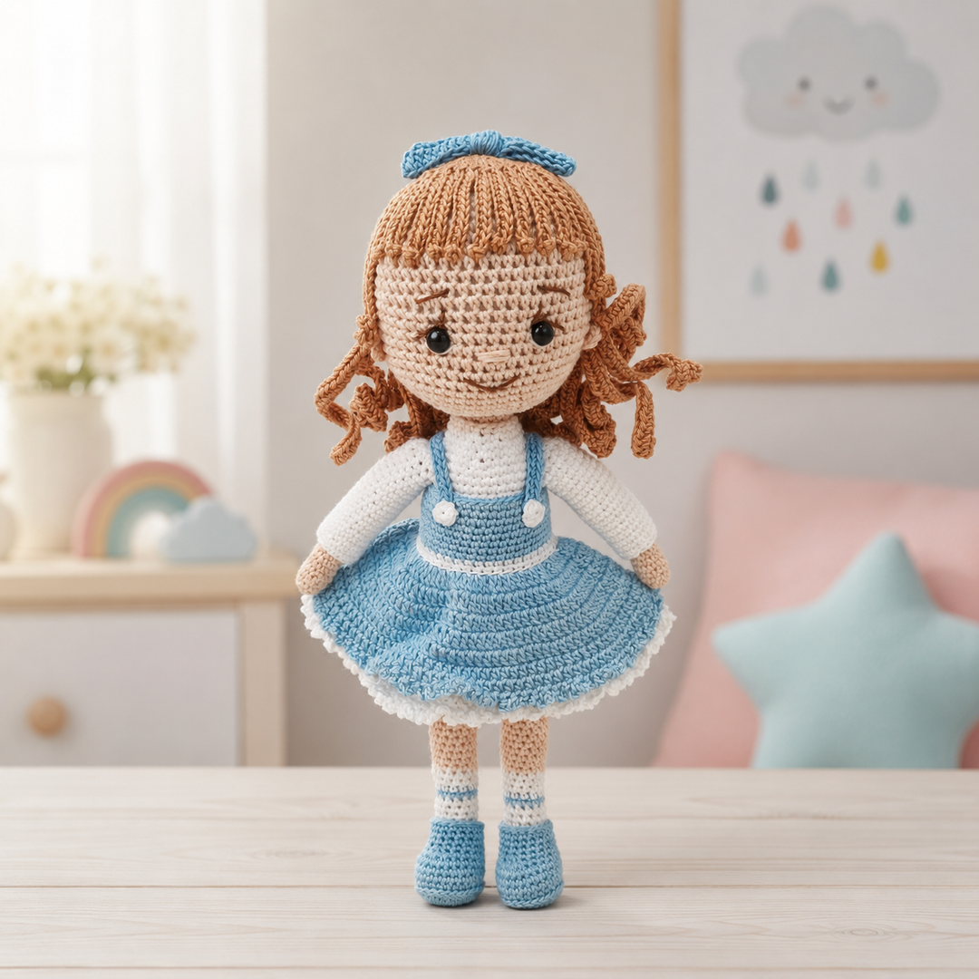 Crochet Doll - Bella Bluebell