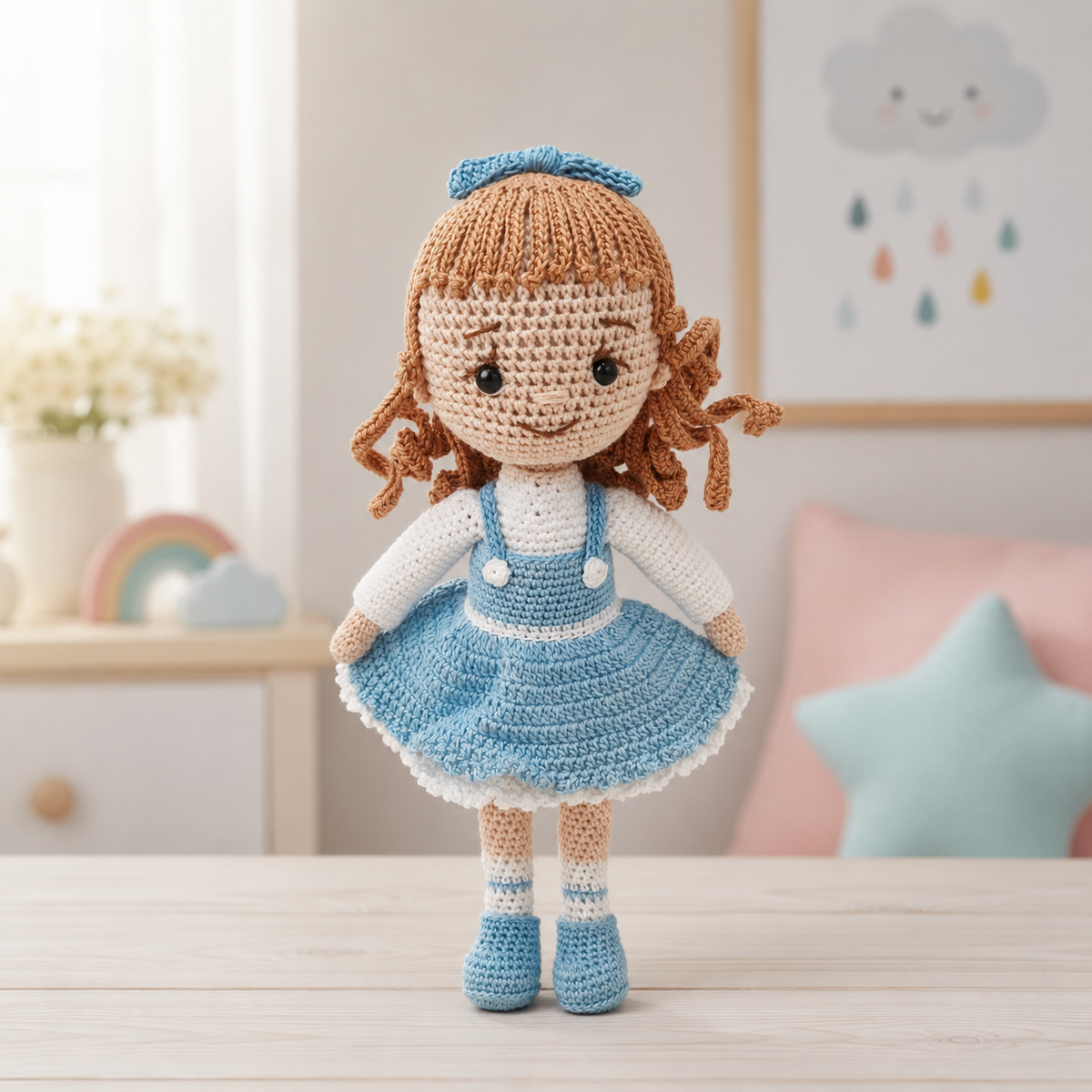 Crochet Doll - Bella Bluebell