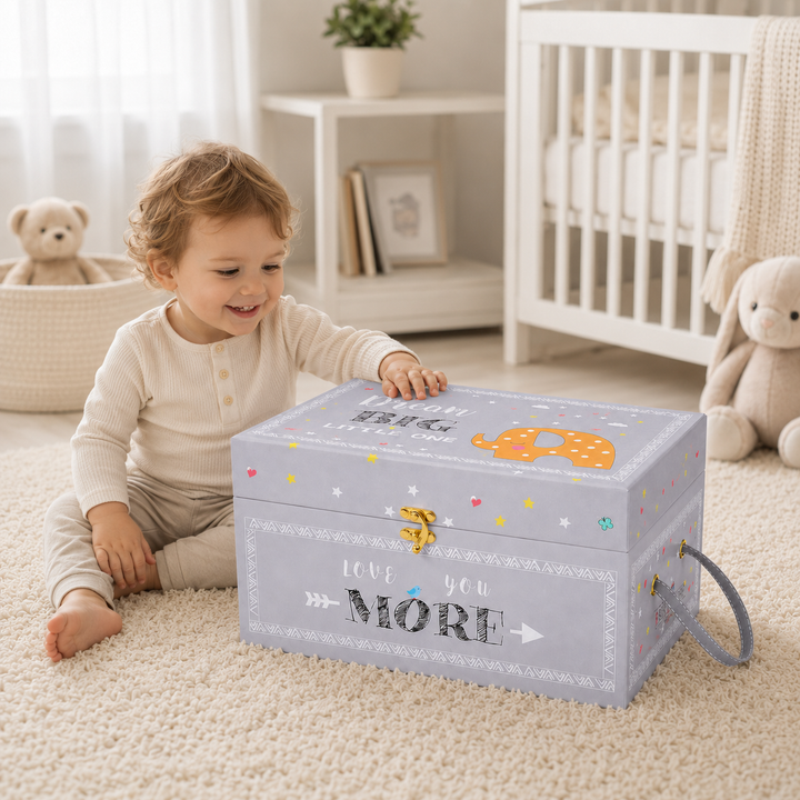The Neutral Grey Dream Big 'Lil One Trunk