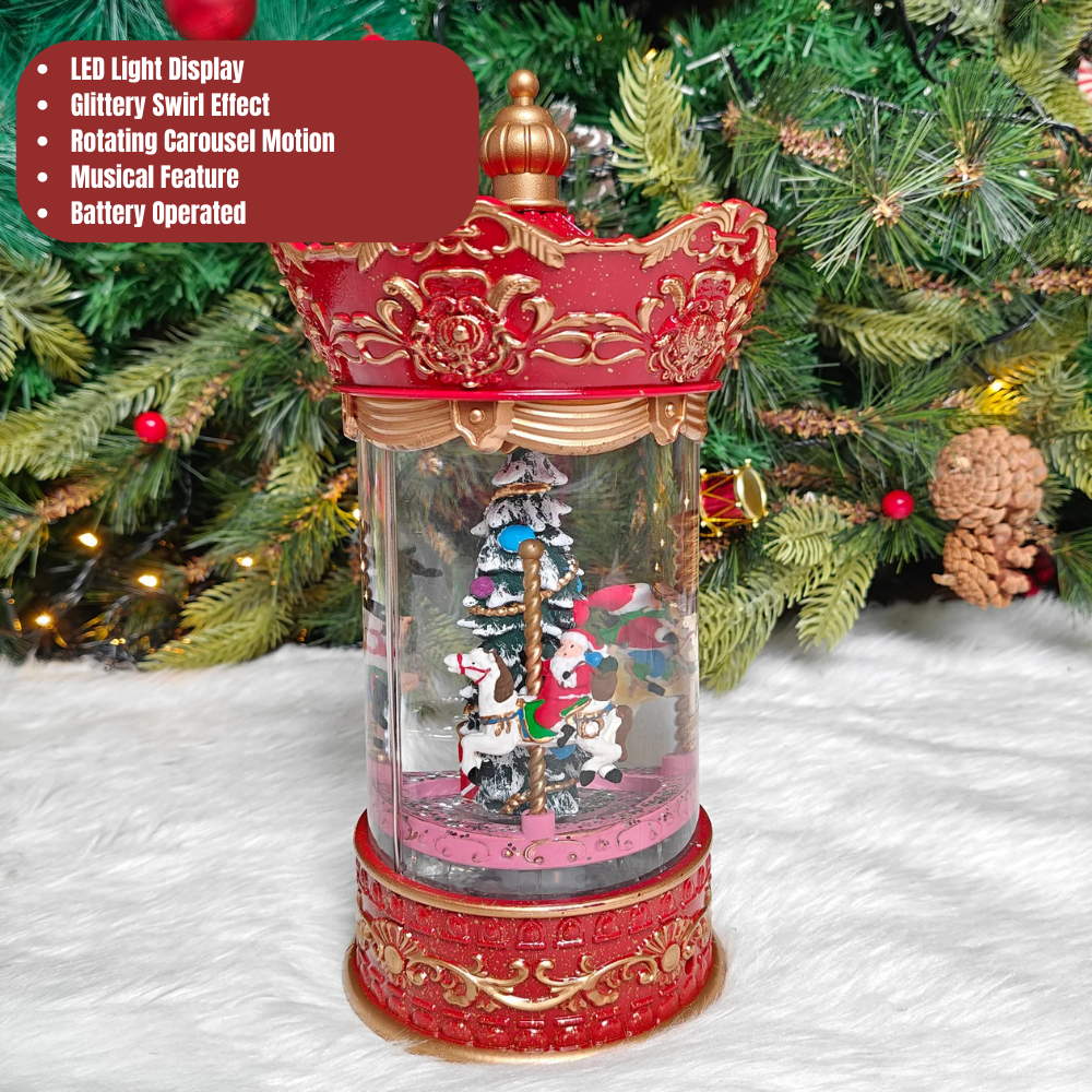 Waterlight Carols – Royal Rotating Christmas Carousel