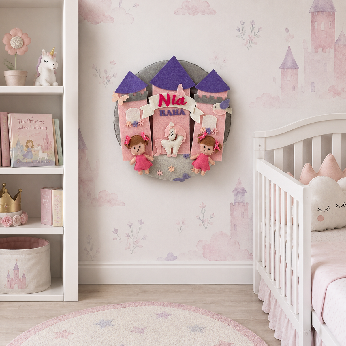 Babble Wrap Royal Castle Companions Name Hanging
