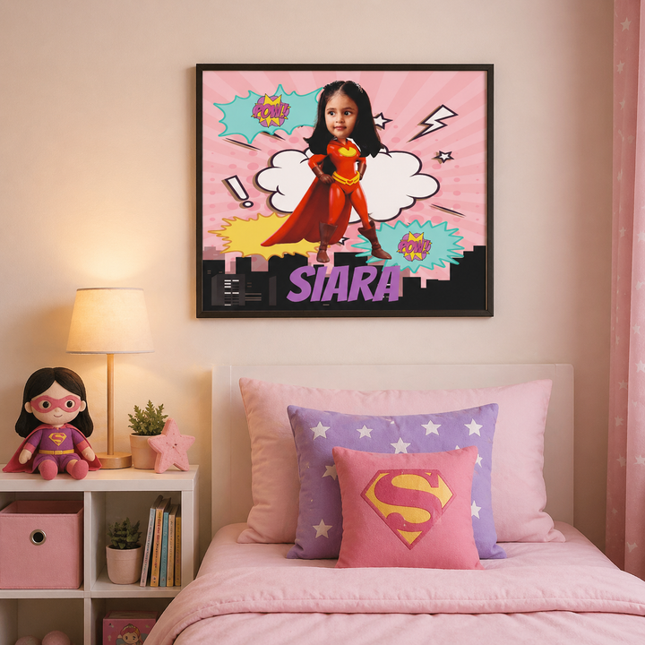 Wall Frame - Little Wonder Girl