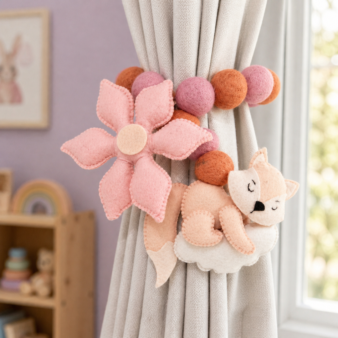 Curtain Tie - Dreamy Fox
