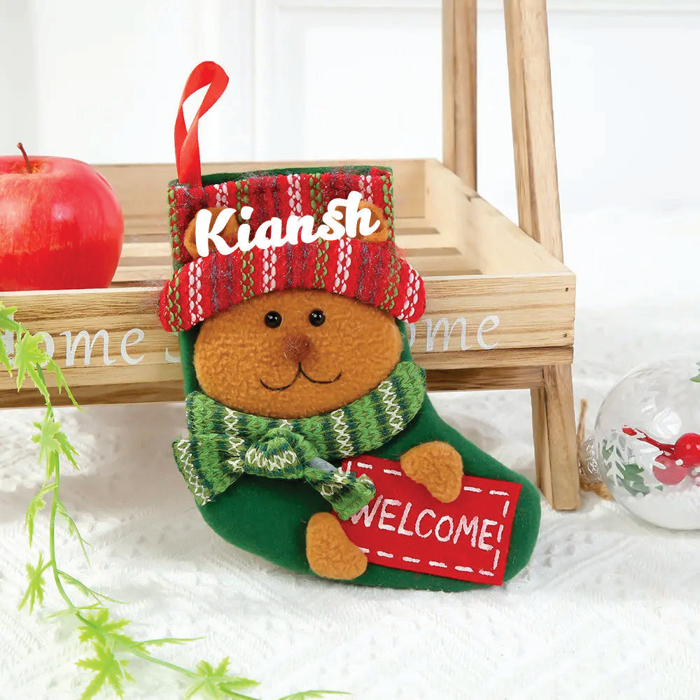 Babble Wrap Ho Ho Ho Surprise! Mini Stocking (Reindeer)