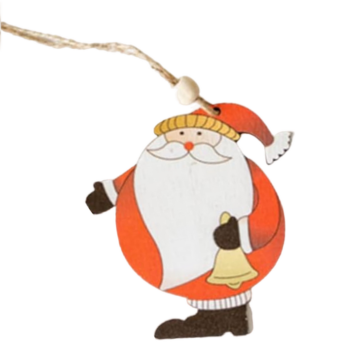 Babble Wrap Joyful Festive Ornaments- Jingle Bell Santa