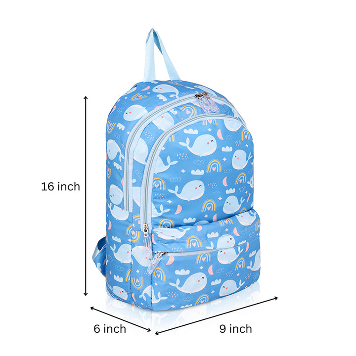 Printed backpack- Whale