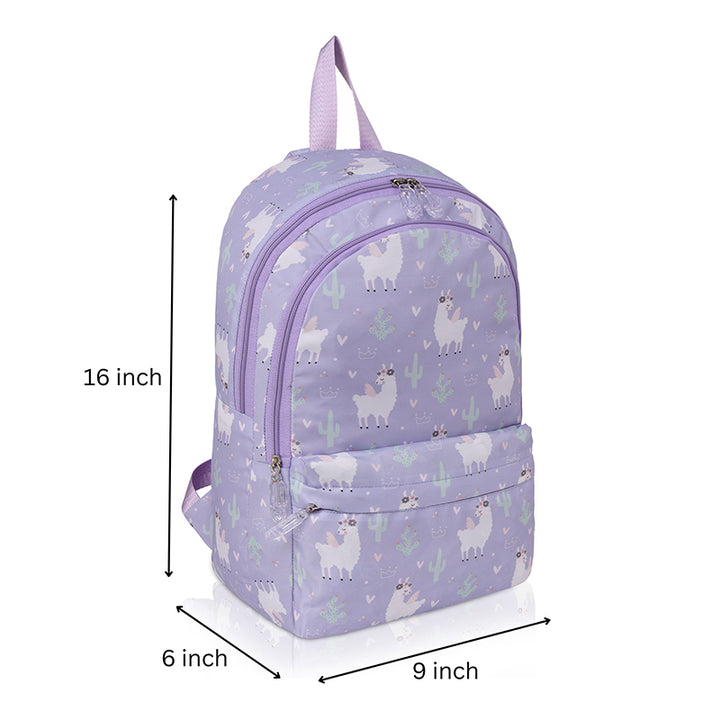 Printed backpack- Llama