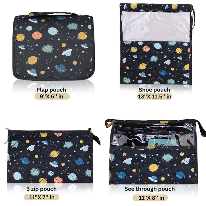 Complete travel set- 7 piece set - Space