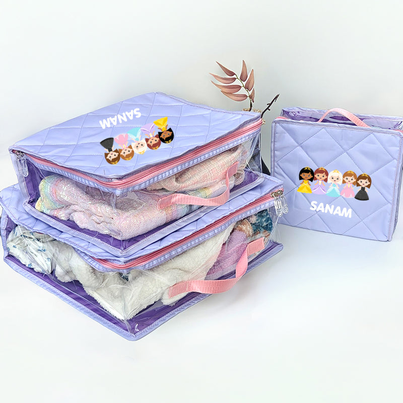 Travel cubes- 3 piece set- Princess