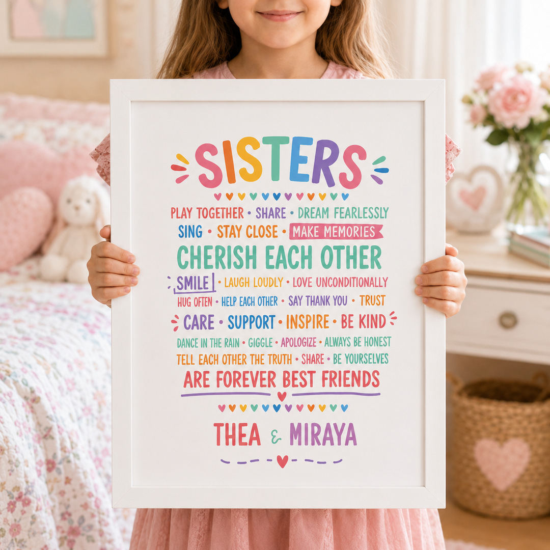 Wall Frame - Sisters Forever