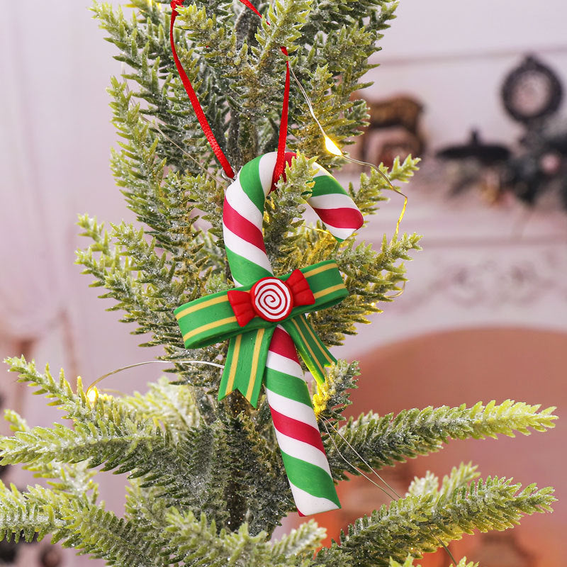 Babble Wrap Sweet Treat Twist Ornament- Candy Cane