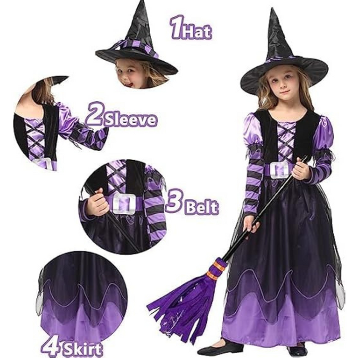 Halloween costume - Wicked Violet Witch