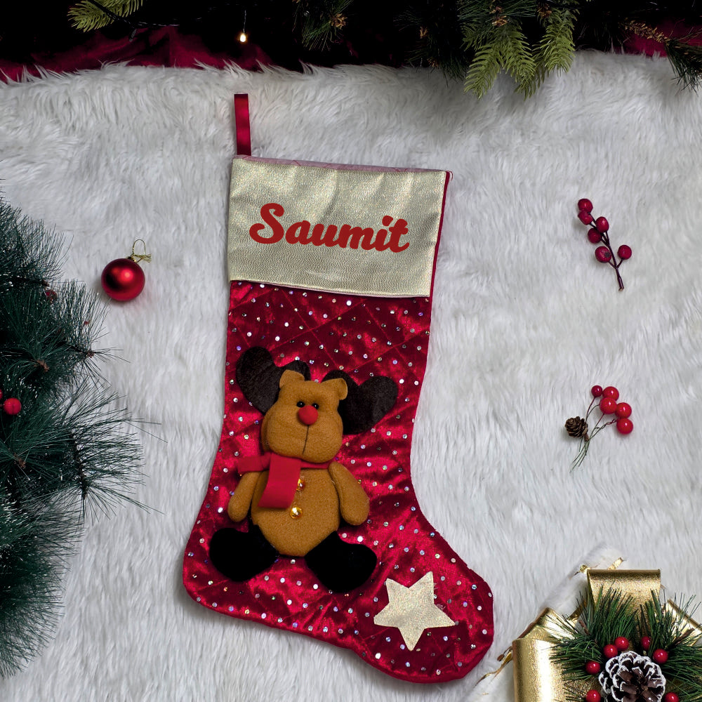 Merry Sparkle Stockings - Set of 3