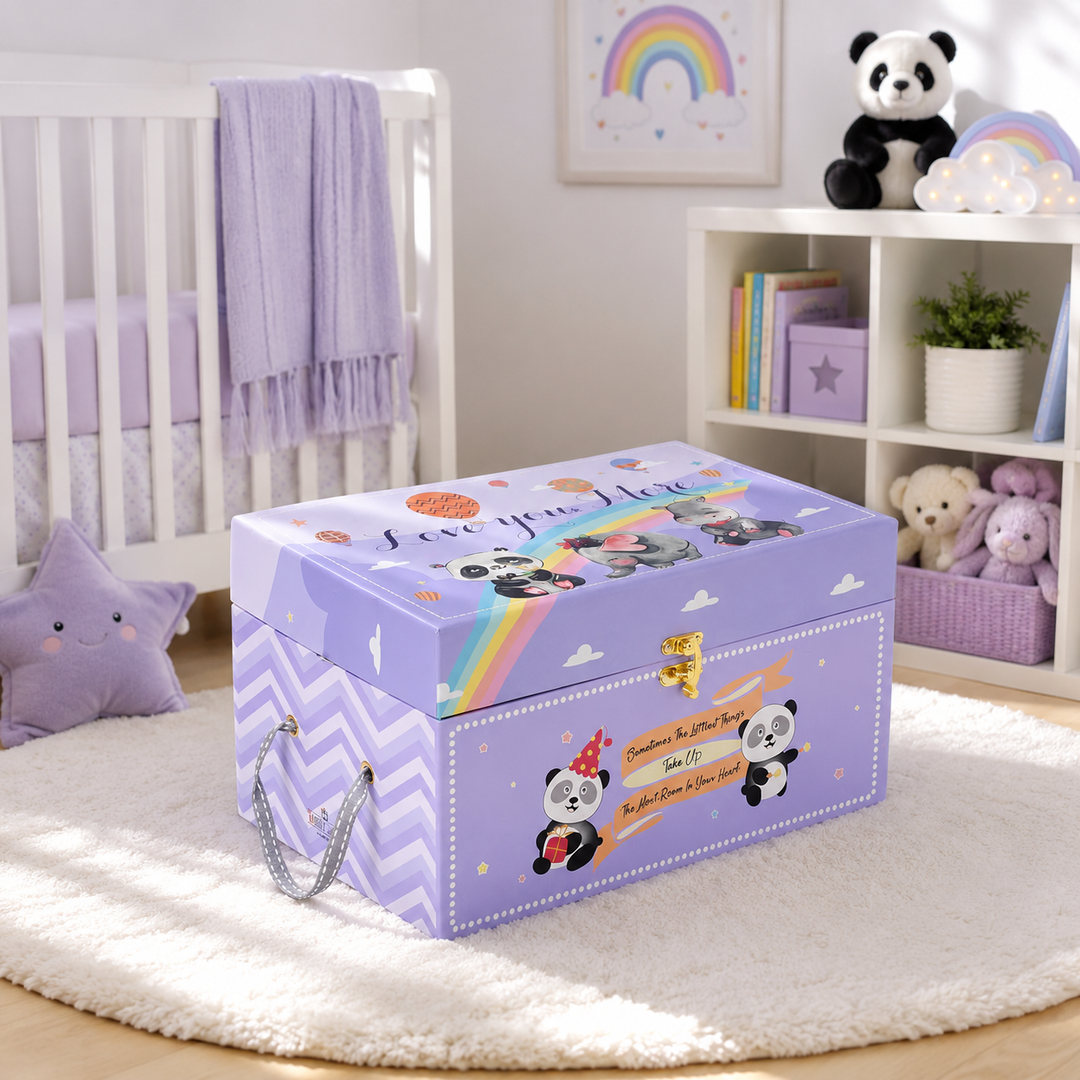 The Love You More Purple Trunk