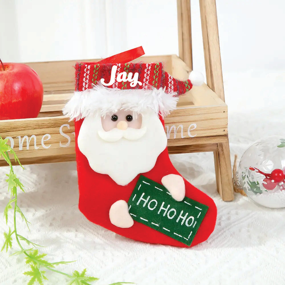 Babble Wrap Ho Ho Ho Surprise! Mini Stocking (Santa)