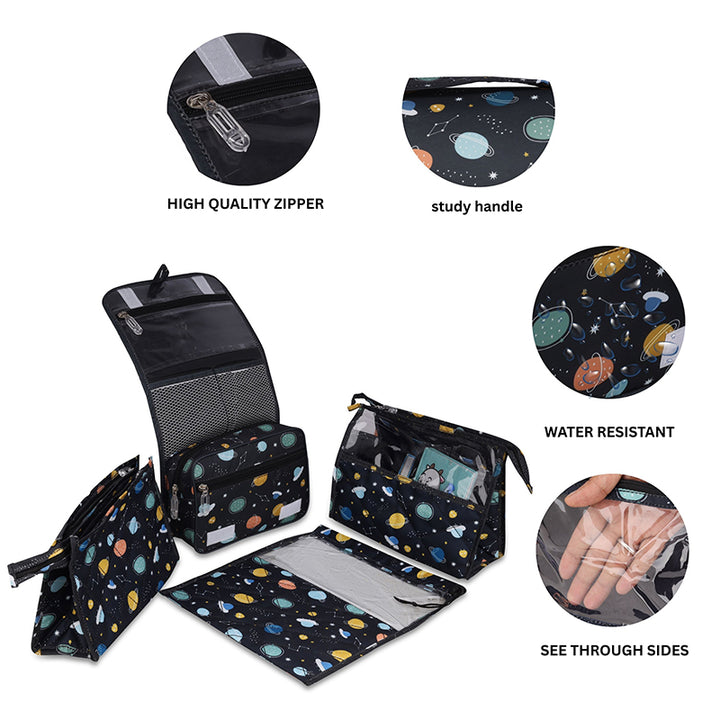 Multi use pouch set- 4 piece set -Space