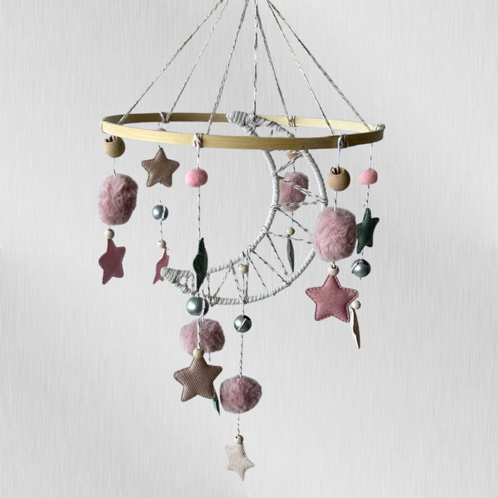 Babble Wrap Cot / Crib Mobile - Starry Moon