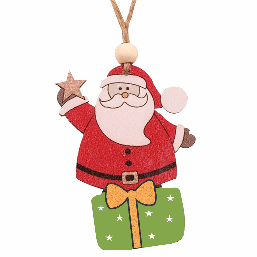 Babble Wrap Joyful Festive Ornaments- Starry Santa