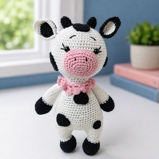 Crochet Toy - CuddleCow