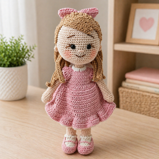 Crochet Doll  -Pretty Pearlie