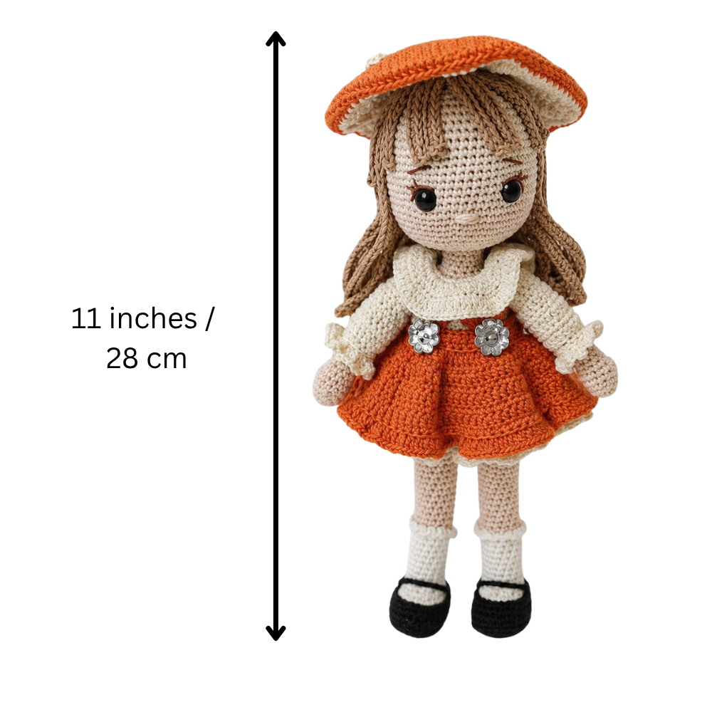 Crochet Doll - Madeline The Mushroom Doll