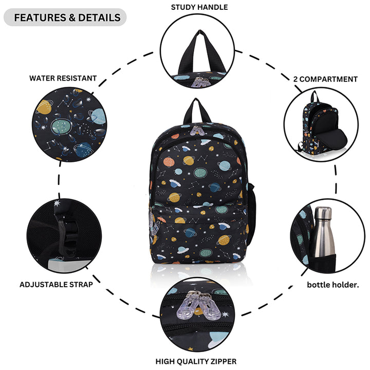 Printed backpack- Space