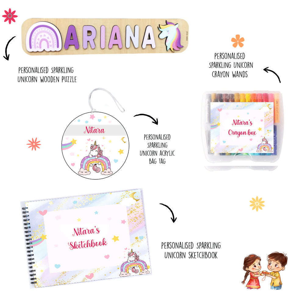 Lil’ Artist Rakhi Box (0-3 yrs ) Sparkling Unicorn