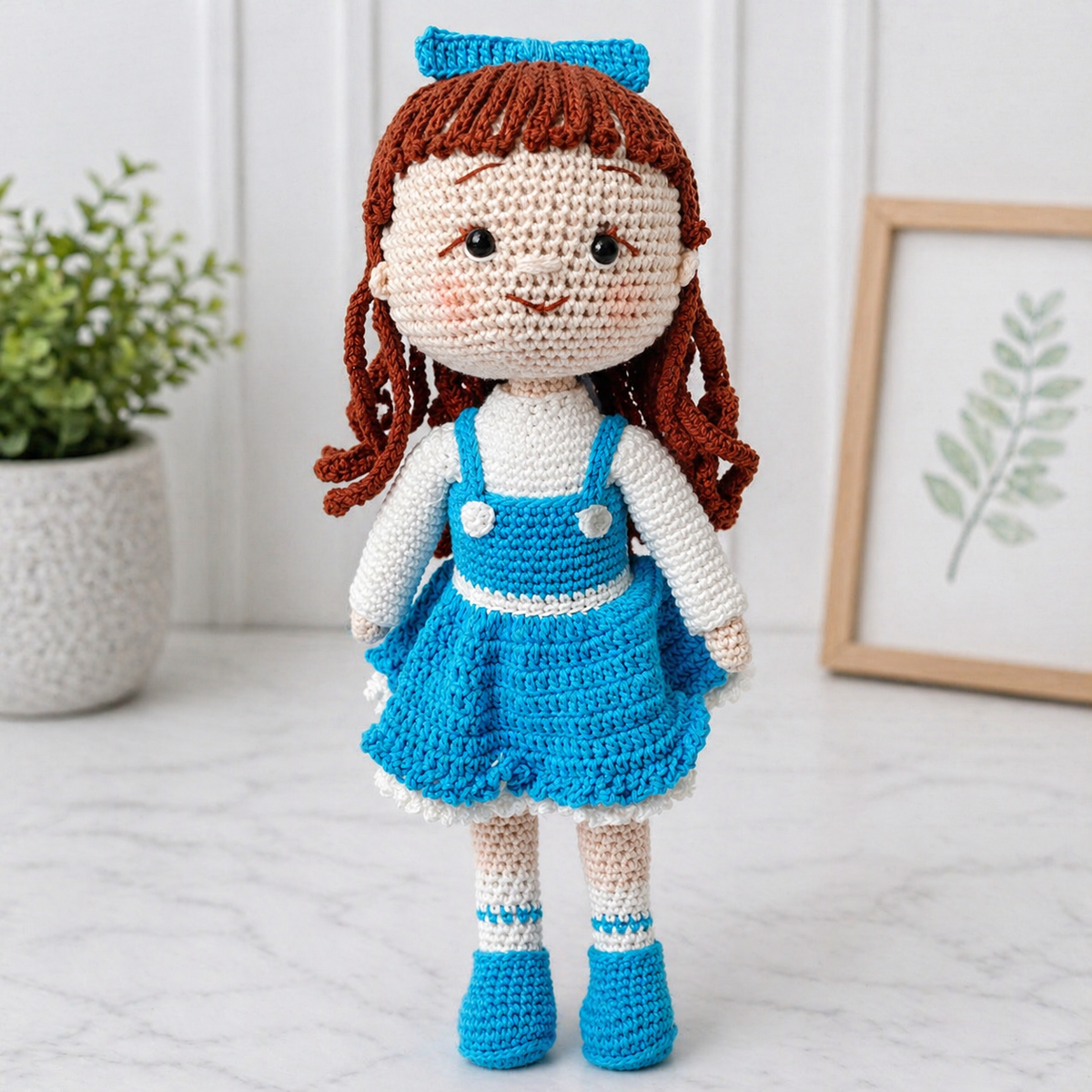 Crochet Doll - Bluebelle