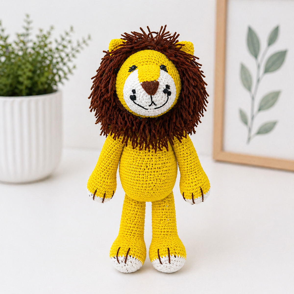 Crochet Toy-Fluffy Roar