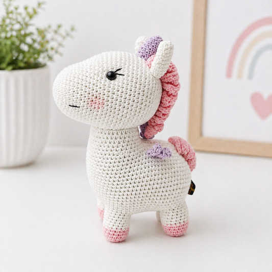 Crochet Toy - Magical Unicorn