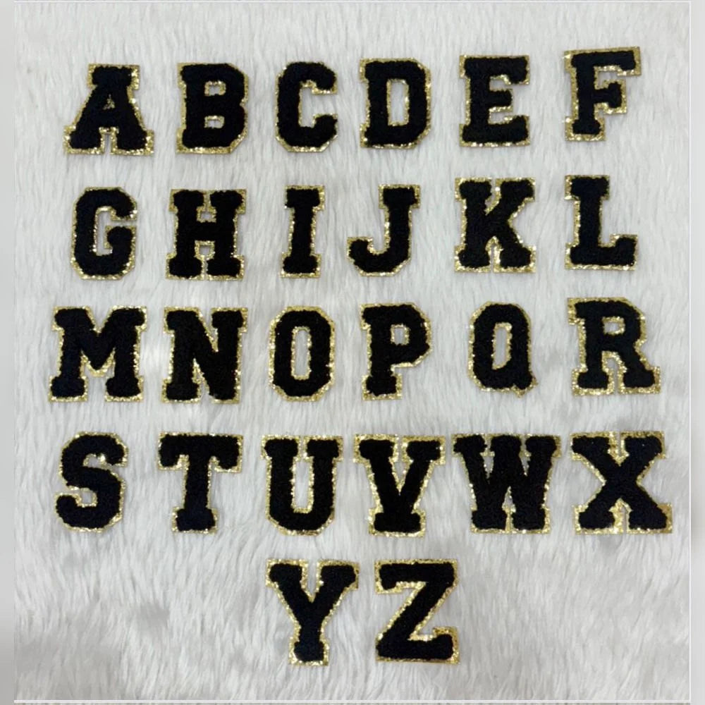 Personalized Initial Caps – Sparkle Letters