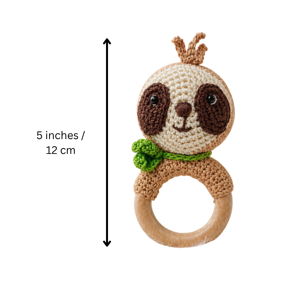 Crochet Rattle - Koala