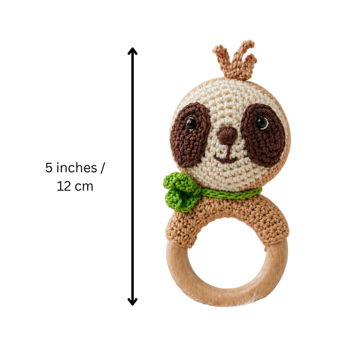 Crochet Rattle - Koala