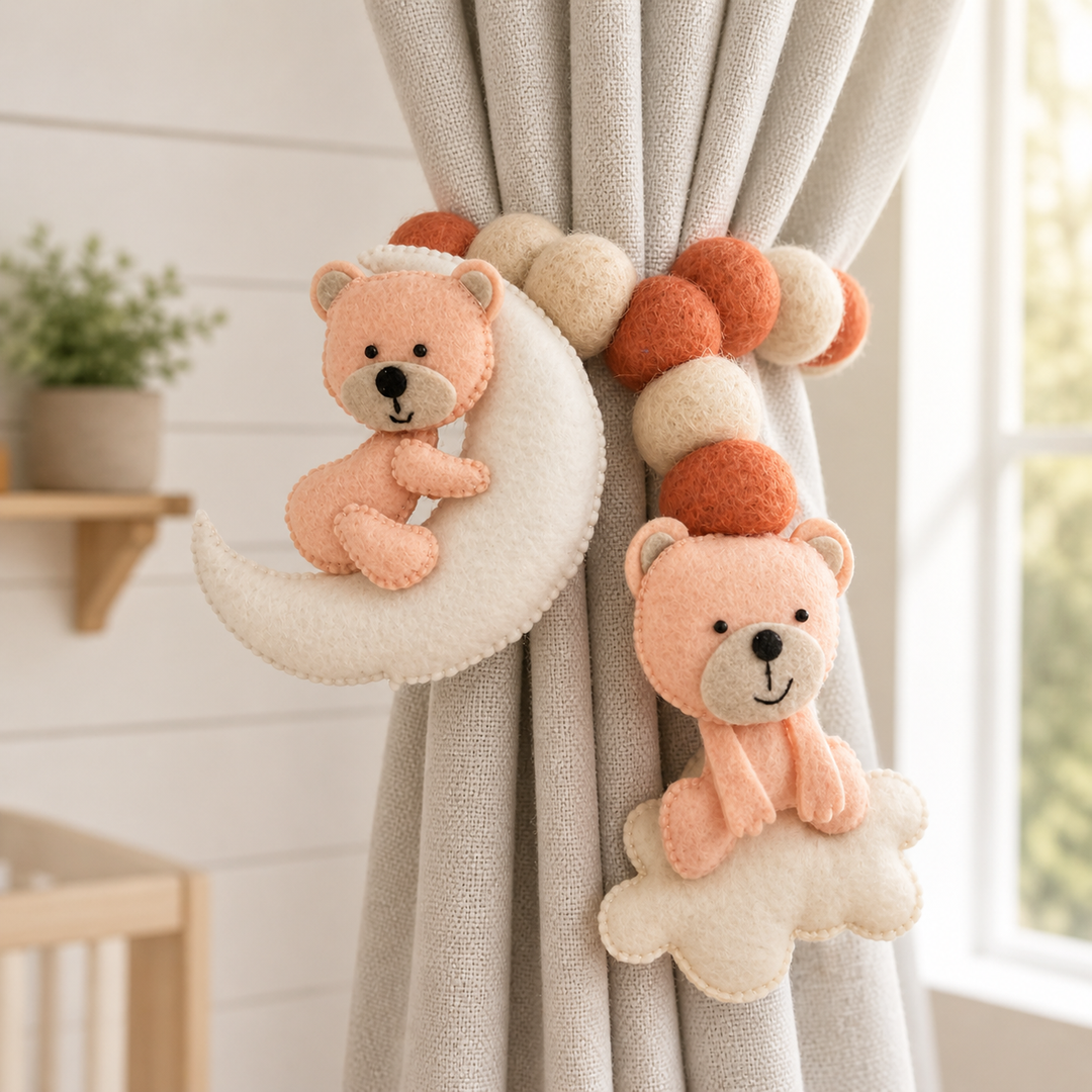 Curtain Tie - Teddy’s Celestial Journey